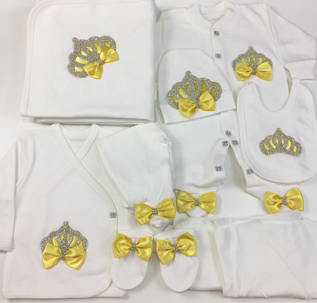 10 Pieces Princess Yellow - Baby Essentially