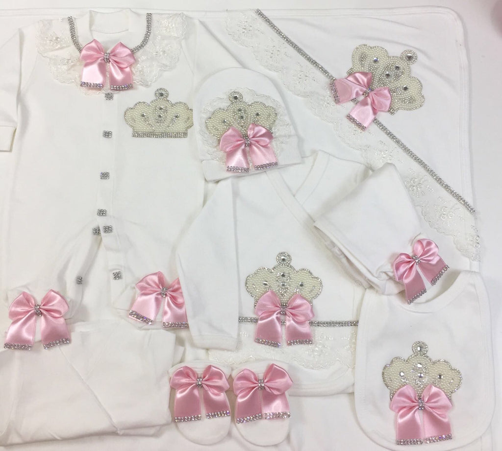 10 Pieces Princess Pearly Pink - Baby Essentially