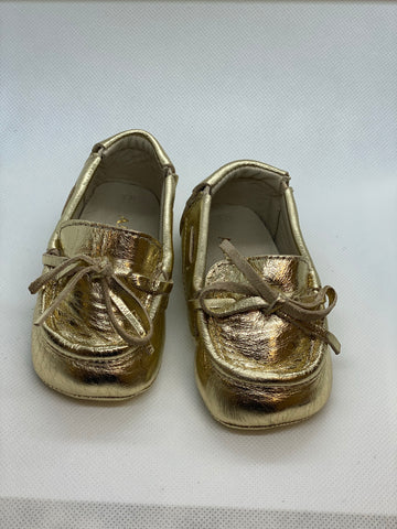 Gold Loafers - Baby Essentially